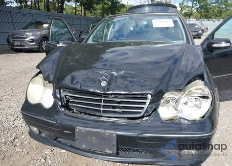 2007 Mercedes-Benz C 230 Sport from USA, damaged, VIN WDBRF52H47F933234